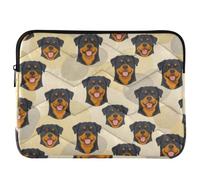 Sac de protection fin pour ordinateur portable qui s'adapte à l'intérieur du sac à dos et du, Tone Pet Dog, Large