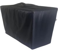 Sac de protection imperméable M8120 pour matelas pliant 180x120x8 cm, noir, housse de voyage solide