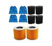 Sac de protection pour moteur - Kit de remplacement en coton pour aspirateur Karcher MV1 MV2 WD1 WD2 WD2 WD3