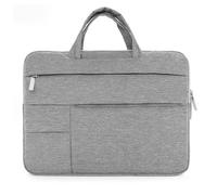Sac de protection rembourré pour ordinateur portable de 15,6", 15,4", 15,4", 15,6", 16,2", Apple MacBook Air Pro, Acer, Asus, Amazon, Microsoft, Samsung, Notebook (gris clair, 15,6")