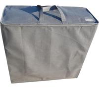 Sac de protection respirant M8 pour matelas pliant 195x65x8 cm, gris, housse de voyage pratique