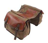 Sac de Queue de Vélo, Sac de Coffre de Siège Arrière de Vélo Portable Grande Capacité Sac de Coffre de Vélo de Montagne Sac de Queue de Vélo pour Le Cyclisme(Kaki)