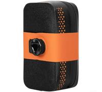 Sac de queue extensible léger pour selles de vélo avec protection imperméable et verrou rotatif, conçu pour la stabilité et un accès facile aux essentiels (orange)
