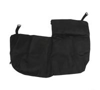 Sac de ramassage sous vide avec fermeture éclair, tissu Oxford résistant à la déchirure, ajustement réglable pour GE-CL 36 Li E-Solo et GARDENIC Hof 3000W, noir, attaches de câble incluses