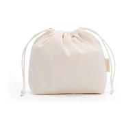 Sac de rangement à cordon coton 27x20cm, sacs en toile blanche for emballage bonbons, pochette réutilisable for articles divers maison(Color03)