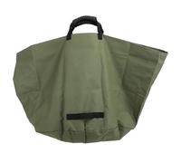 Sac de Rangement à Feuilles Lourdes à Feuilles tombées, 33 gallons de Haute capacité, Cadre élastique en PVC, poignées en Caoutchouc, Utilisation des déchets de Jardin (Vert)