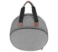 Sac de rangement à outils à tricoter organisant un sac gris portable pour la maison et voyager