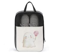 Sac de rangement anti-poussière pour chaussures de golf Motif fantômes d'Halloween