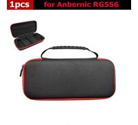 Sac de rangement antichoc pour Anbernic RG556, étui de protection de voyage EVA, protecteur d'écran en verre trempé, accessoires de jeu Anti-GLARE,1pc Bag