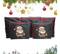 Sac De Rangement Arbre De Noël - Conteneur Imperméable Pour Couronne De Noël,Grand Sac De Stockage Pour Décorations,Rangement Pour Garage Grenier Sous Sol Et Placard