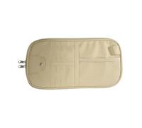 Sac de rangement avec pince de rétention pour pare-soleil - Installation rapide et organisation automobile - Sac de rangement pour voiture
