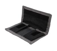 Sac de Rangement Batterie Lithium-Ion Imperméable Nylon pour LP-E6 / LP-E8 / NP-FW50 / EN-EL14 / EN-EL15 - Pochette de Protection Équipement Appareil Photo pour Photographes & (Petit)