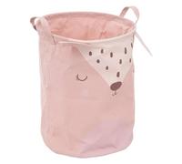 Atmosphera Panier de rangement enfant "Biche" 40 cm Rose
