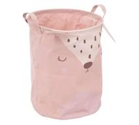Sac de rangement biche rose D32cm - Atmosphera Créateur d'intérieur