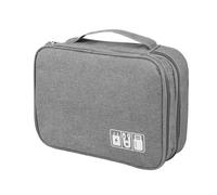 Sac de Rangement Câble,Organisateur Accessoires Électronique,Sac de Voyage Universel Électronique Cable Management pour Tablette, Disque Dur Externe, Chargeur, Adaptateurs, Cartes Mémoire, Câbles USB