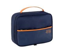 Sac de Rangement câbles données Portables, 2 pièces, Chargeur USB numérique, Fil d'écouteurs, Batterie Externe, Mallette, Pochette pour CâBle(Blue-M)