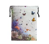 Sac De Rangement Cartes Tarot Pochette Velours Pour Bijoux Avec Cordon | Organisateur Imprimé Pour Dés Objets Spirituels Fournitures Divination Montre