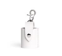 Sac de rangement compact en cuir synthétique pour 135 films - Pochette de rangement portable pour négatifs de film, accessoire léger pour porte-clés (5 x 10 cm, multicolore), blanc, Unisexe