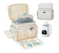Sac de rangement compatible avec le nettoyeur de biberons Momcozy KleanPal Pro, sac de transport robuste pour lave-bouteille, grand organiseur de voyage avec plusieurs poches (sac uniquement)