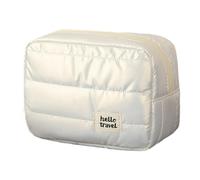 Sac de rangement cosmétique étanche pour touristes Plusieurs sections intérieures Designs extensibles Articles pour femmes Sac de voyage de grande capacité, c, Taille unique