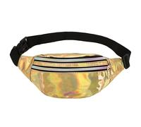 Sac de rangement créatif multifonctionnel en cuir PU doré imperméable, universel pour hommes et femmes, accessoires de vêtements, 1 Morceau, OAOSDH