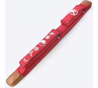 Sac De Rangement D’épée Sac De Transport D’épée Taichi, Cuir PU, Sac à Double épée, Sac à Bandoulière D’Arme D’Arts Martiaux, Red, Single Layer