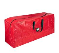Sac de rangement d'arbre de Noël - Organisateur de vacances robuste pour l'emballage d'après-saison, matériau imperméable avec double fermeture à glissière et poignées, conteneur nativité pour le salo