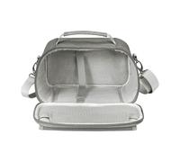 Sac De Rangement De 26x16x16cm, Mallette De Transport Portable Et Spacieuse Avec 2 Poches À Fermeture Éclair Visibles Et Plusieurs Compartiments