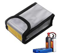Sac de rangement de batterie ignifuge - Pochette de sécurité portable résistante au feu, boîte de rangement résistante à l'usure | Organiseur de charge anti-explosions, étui de protection résistant à