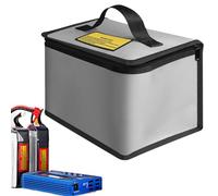 Sac de rangement de batterie ignifuge - Pochette de sécurité portable résistante au feu, boîte de rangement résistante à l'usure | Organiseur de charge anti-explosions, étui de protection résistant à