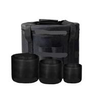 Sac de Rangement de Bol Chantant Purple Color Bag and Protective Inserts Set for Crystal Singing Bowls Lightweight Travel for(12inch bag with 6 8 10layers)