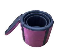 Sac de Rangement de Bol Chantant Sac en tissu Oxford et ensemble de couches protection for bols chantants cristal, étui transport rembourré for bol chantant(12 inch)