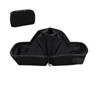 Sac de rangement de câbles de voyage - Étui de rangement portable pour câbles | Organiseur électronique petit gadget | Pochette | Pochette rembourrée antichoc zippée pour cordon de chargeur