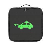 Sac de rangement de câbles EV | Sac de rangement étanche pour voiture | Sac de rangement de câble de voiture électrique de grande capacité pour chargeurs de véhicules, câbles, adaptateurs