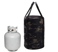 Sac de rangement de camping, étui cylindrique, 40 x 27 x 26 cm, 900D avec poignée, accessoire de voyage, outil de rangement d'extérieur avec transport facile, pique-nique, pêche, randonnée, randonnée