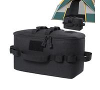 Sac de rangement de camping, sac de camping, sac de cuisinière, pliable, étanche, pliable, organisateur de voyage pour hommes et femmes, camping, plage, piscine, sports de gymnastique, Noir , Voir