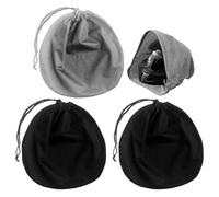 Sac De Rangement De Casque 3 Pièces, Sac À Poussière De Casque, Sac De Rangement À Cordon, Accessoires De Casque, Sac De Protection Contre Le Casque.