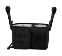 Sac de Rangement de Chariot de Golf Organiseur étanche Multipoches avec | Fixation Siège pour Poussette de Golf avec Sangle Réglable pour sport de plein air, marche, couches, biber