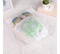 Sac De Rangement De Chaussures En Tissu Non Tissé,10 Pièces,Anti-Poussière Et Résistant À L'humidité,Artefact De Voyage,Rangement De Chaussures,Couvre-Chaussures Domestique.White.Big