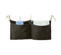 Sac De Rangement De Chevet Pour Bébé - Organisateur De Berceau, Caddie De Sacs À Couches, Solution De Rangement Peu Encombrante | Parfait Pour Jouets, Livres, Bouteilles De Lait, Mouch