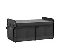 Sac de Rangement de Coffre pour Fiat 500/500E/500C/500L/500X/500X Sport/New 500 Electric, Boîte de Rangement Pliable Étanche et Résistante à l'usure avec Couvercle