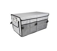 Sac de Rangement de Coffre pour Ford Puma Coupe/Puma SUV/Puma Hybrid, Sac de Coffre Étanche, Boîte de Rangement de Hayon Pliable,Grey