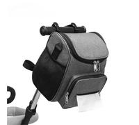 Sac de rangement de couches for poussette, sac de voyage de grande capacité for maman, sacs à couches for enfants, sacs suspendus, accessoires de chariot(GRAY)