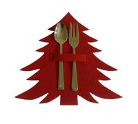 Sac De Rangement De Couverts De Noël 4pcs - Ensemble De Pochettes De Vaisselle Portable | Décoration De La Table Des Vacances | Poldants De Couverts D'arbre De Noël Pour Les Accessoires De Dîner À Dom
