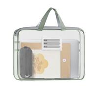 Sac de rangement de fichiers - Sac fourre-tout en à fermeture éclair avec poignée, rangement de documents portable, dossier d'examen multifonction | Design moderne pour , bureau, école