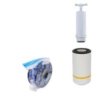 Sac de rangement de filament d'imprimante 3D Compatible avec PLA ABS PETG sous vide scellé avec séchoir résistant à l'humidité compatible avec la plupart des types de filaments(10 Vacuum Bags)