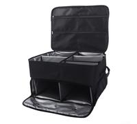 Sac de rangement de golf portable et pliable avec compartiments d'aération dédiés pour clubs, chapeaux, gants et chemises