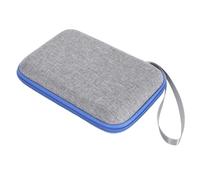 Sac de Rangement de Jeu de Blocs Gris Robuste pour Super Blocs avec Bande élastique et Poche Intérieure Zippée, Protection Ultime pour Les de Puzzle pour Les Voyages et Les Files D'attente