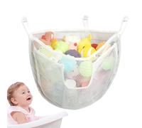 Sac De Rangement De Jouets - Organisateur De Jouets PVC | Panier De 18 Pouces - Support En Maille De Salle De Bain Crochets Gratuits, Bac Polyvalent De Grande Capacité Pour Les Joueťs De Bain Pour Enf