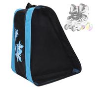 Sac de Rangement de Patin à Glace-Organisateur de Chaussures à Rouleaux avec Conception à Plusieurs Poches, fourre-Tout de Transport Portable | Équipement de Patinage pour Gars raga